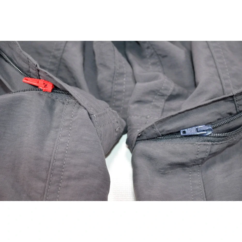 THE NORTH‎ FACE Nylon Convertible Dark Gray Cargo Hiking Pants Men's XL